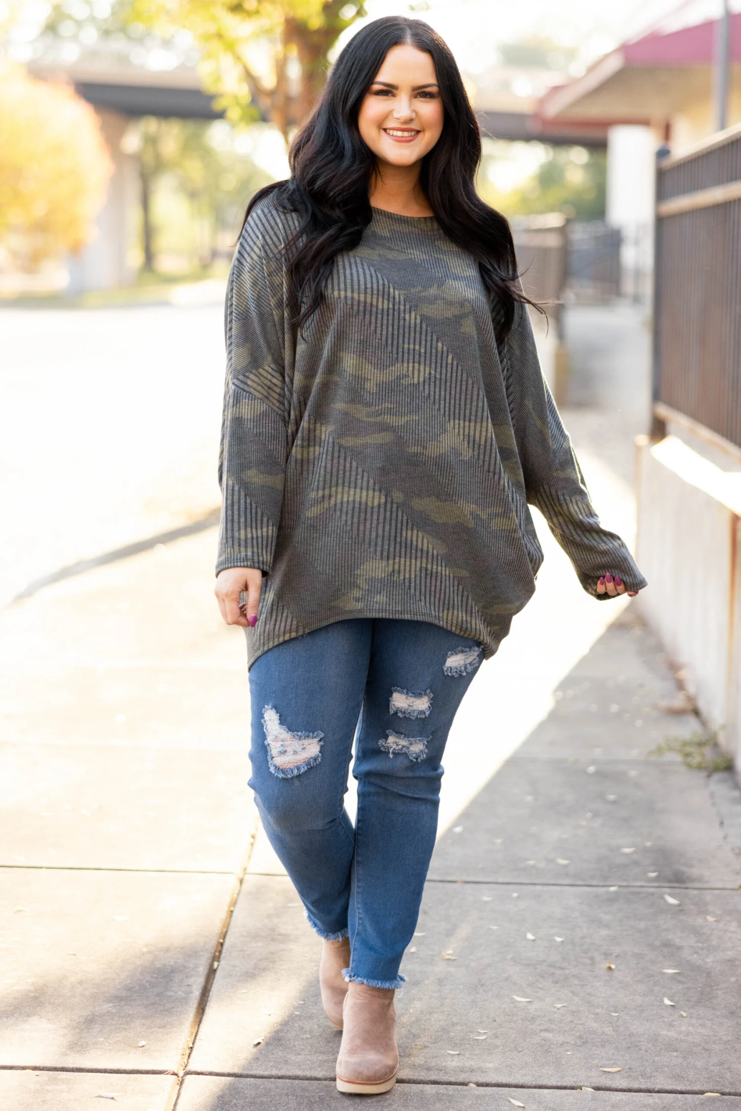 Happy All The Time Top, Army 5 Happy All The Time Top, Army - Image 3