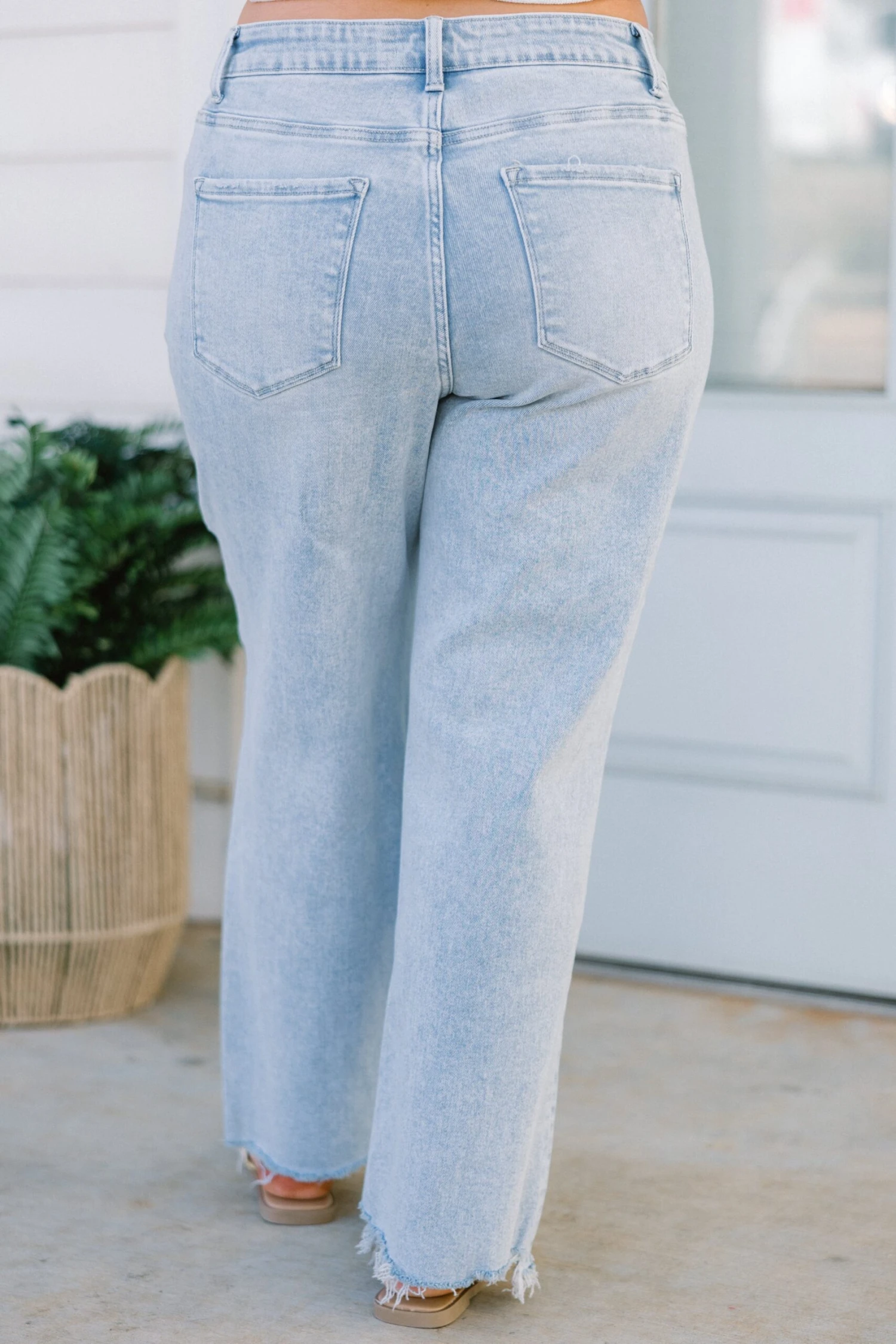 Hard At Work Jeans, Light Wash 7 Hard At Work Jeans, Light Wash - Image 5