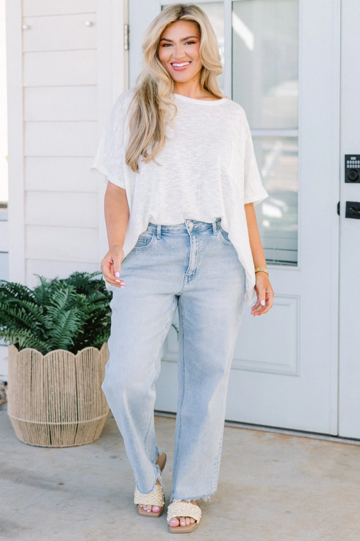 Hard At Work Jeans, Light Wash 4 Hard At Work Jeans, Light Wash - Image 2