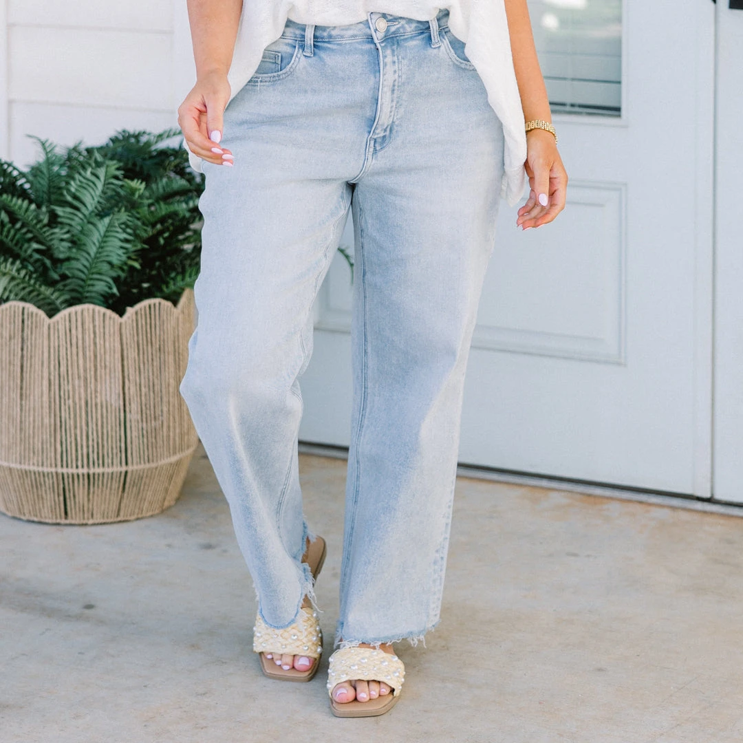 Hard At Work Jeans, Light Wash 8 Hard At Work Jeans, Light Wash - Image 6