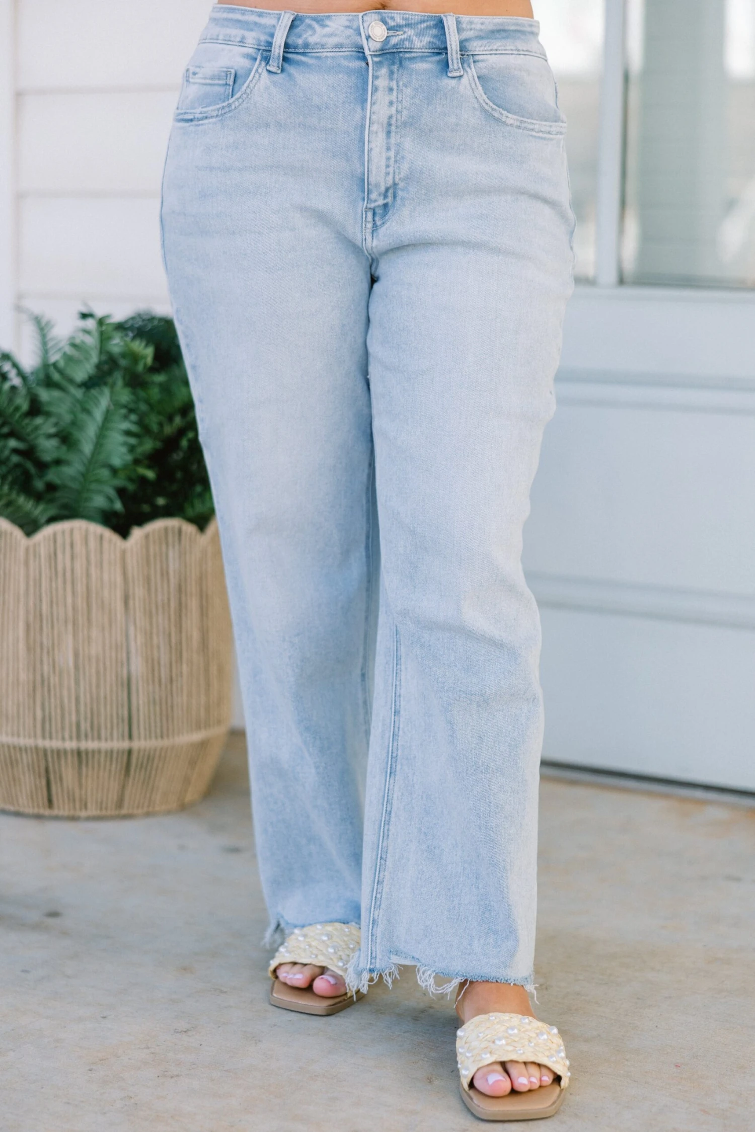 Hard At Work Jeans, Light Wash 3 Hard At Work Jeans, Light Wash