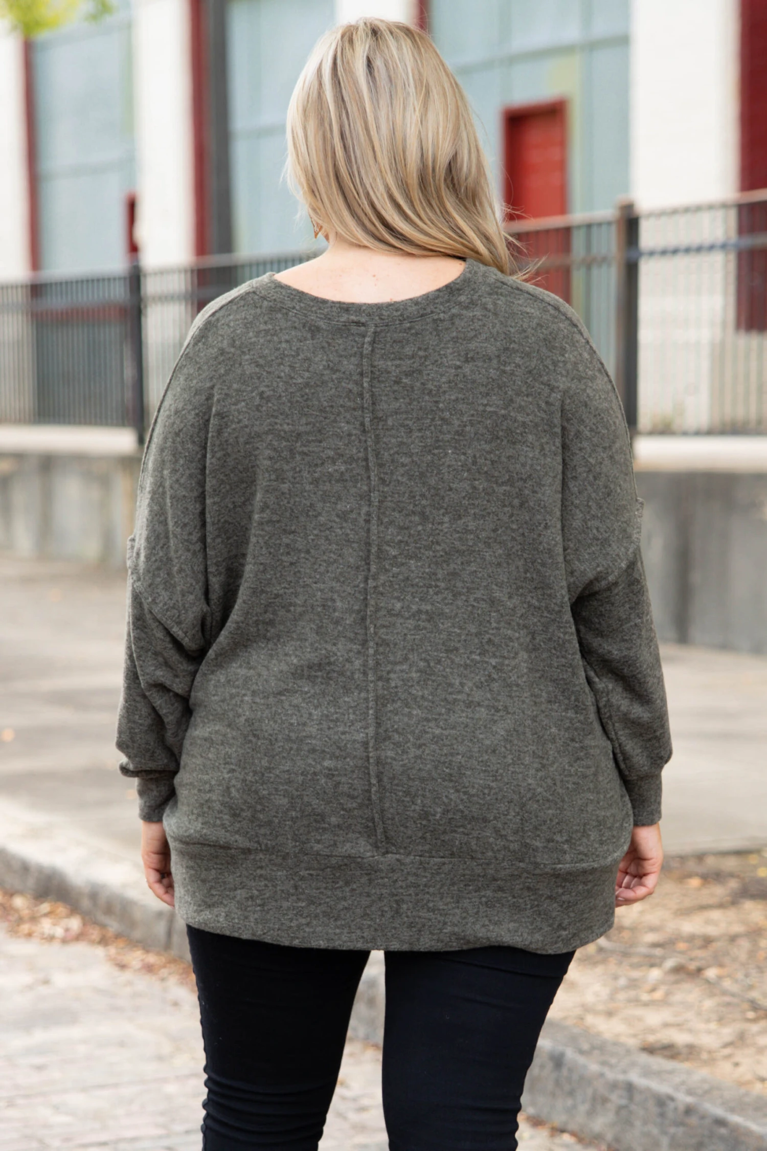 Have It All Night Sweater, Dark Olive 7 Have It All Night Sweater, Dark Olive - Image 5