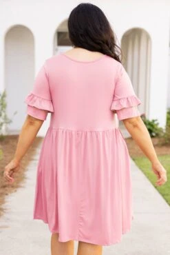 Have To Be Yours Dress, Rose -Chic Soul Store HaveToBeYoursDress Rose 2