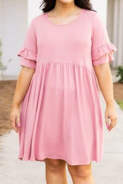 Have To Be Yours Dress, Rose -Chic Soul Store HaveToBeYoursDress Rose