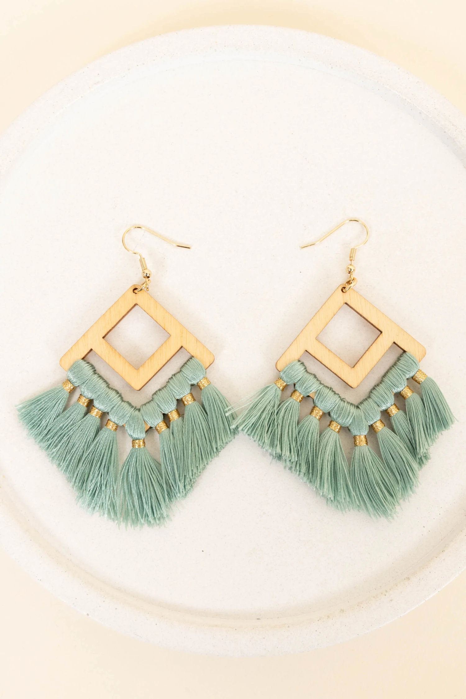Head In The Game Earrings, Mint 3 Head In The Game Earrings, Mint