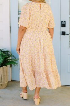 Headed To The Market Dress, Pink -Chic Soul Store HeadedToTheMarketDress Pink 2
