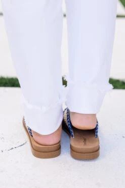 Heading South Sandals, Navy -Chic Soul Store HeadingSouthSandals Navy 4