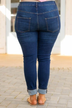 Loving Every Second Jeans, Dark Wash -Chic Soul Store HeardARumorJeans DarkWash 0383