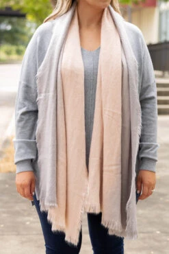 Here Comes The Sunset Scarf, Blush 12 Here Comes The Sunset Scarf, Blush -Chic Soul Store HereComesTheSunsetScarf Blush 1058