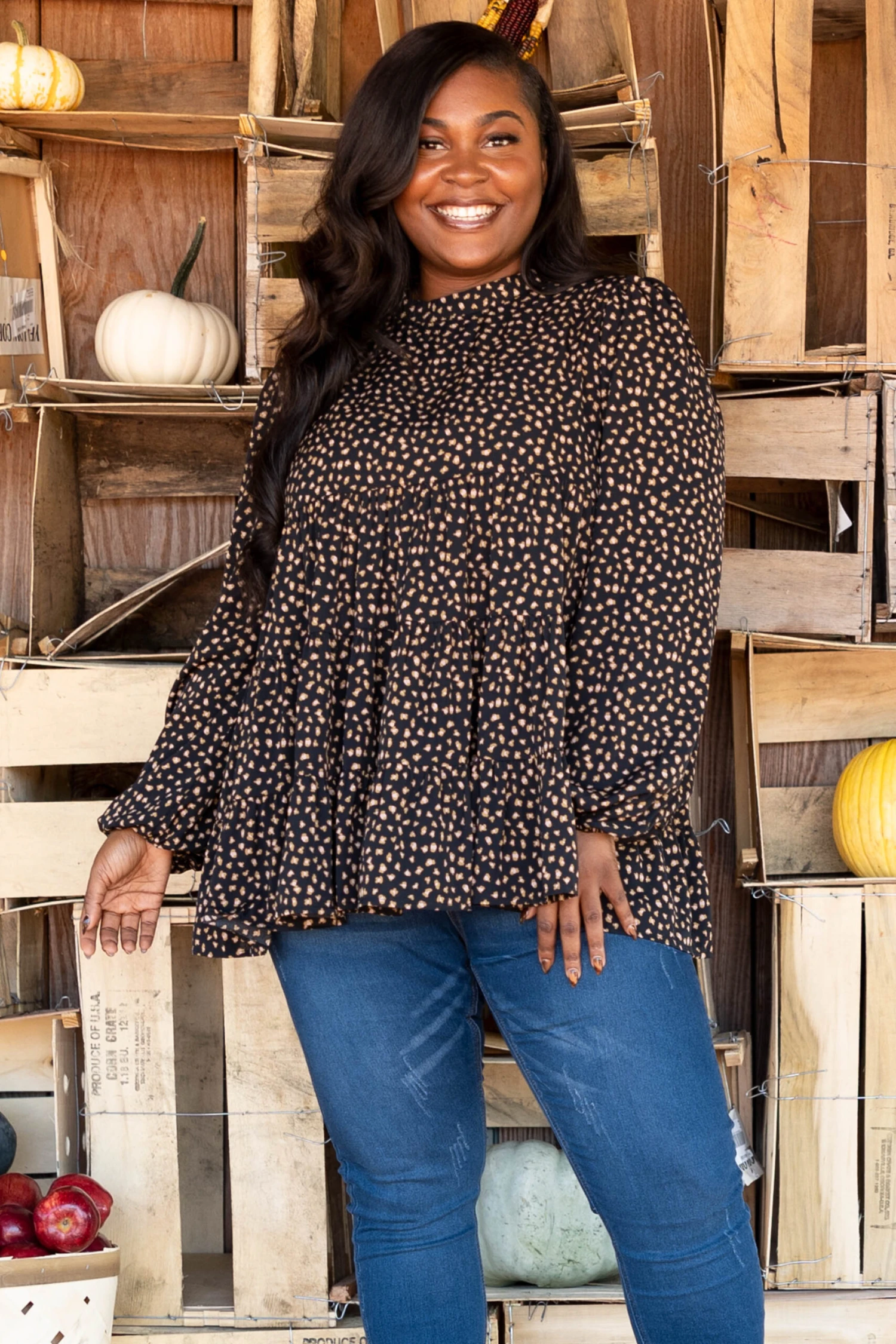 Here For The Party Top, Black 3 Here For The Party Top, Black