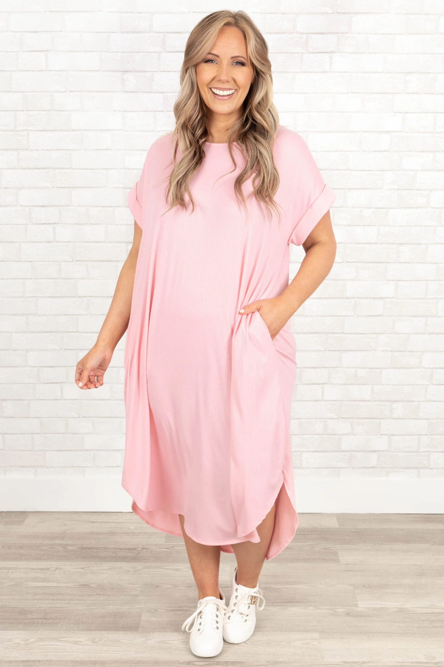 Here We Go Again Dress, Pink 3 Here We Go Again Dress, Pink