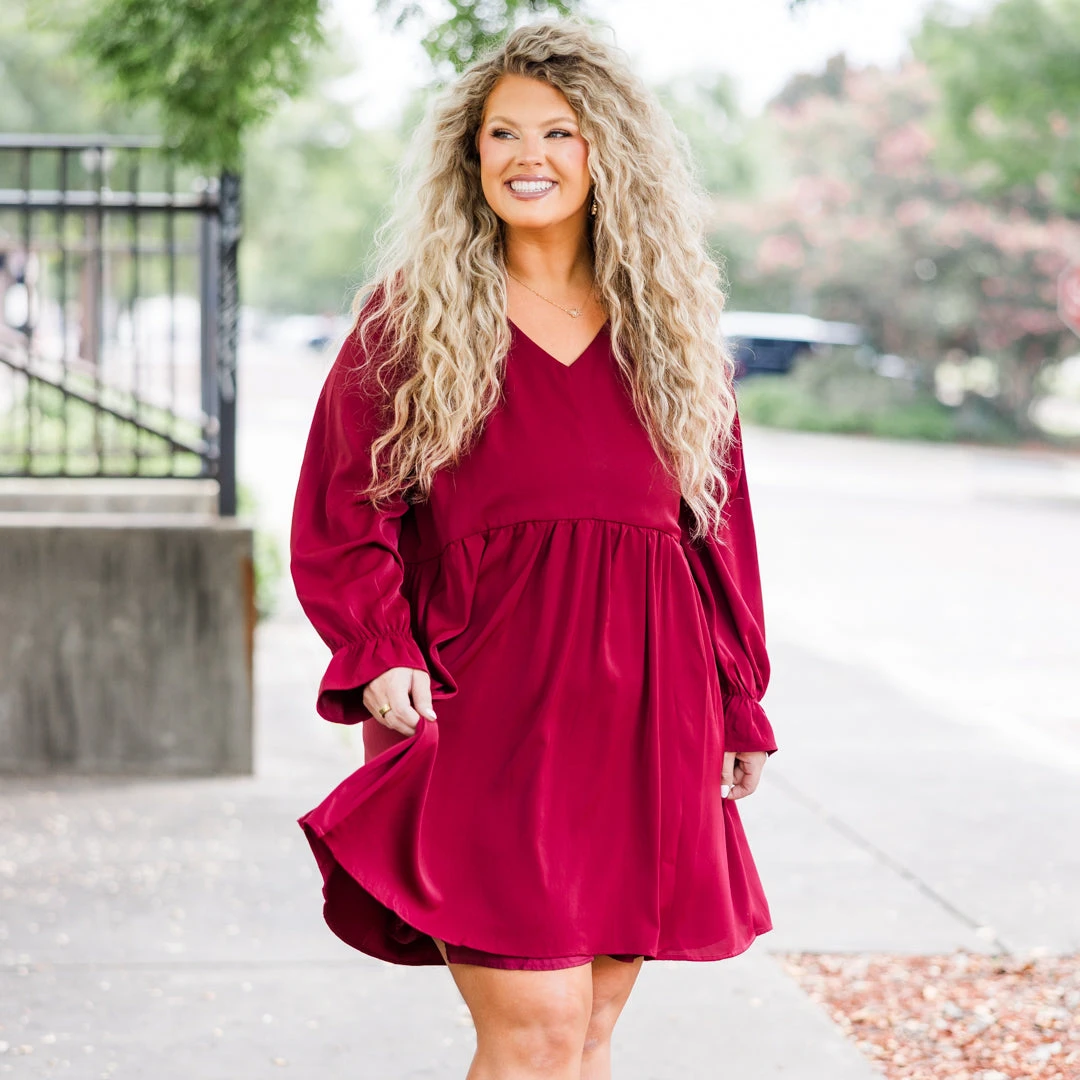 Here's To Love Dress, Plum 3 Here's To Love Dress, Plum