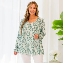 Here's To New Heights Top, Teal