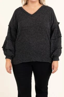 Here's To You Sweater, Black -Chic Soul Store Here sToYouSweater Black 9610