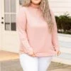 Highway Chaser Top, Dusty Pink -Chic Soul Store HighwayChaserTop DustyPink 0959