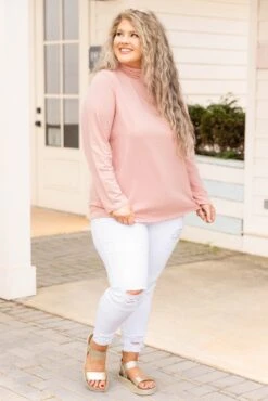 Highway Chaser Top, Dusty Pink -Chic Soul Store HighwayChaserTop DustyPink 3