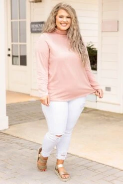 Highway Chaser Top, Dusty Pink -Chic Soul Store HighwayChaserTop DustyPink 4