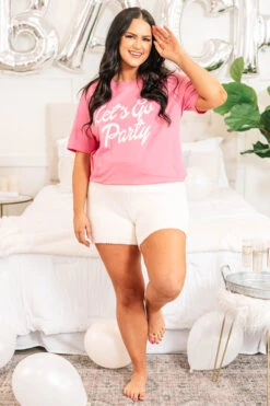 Hit The Town Tee, Charity Pink 10 Hit The Town Tee, Charity Pink -Chic Soul Store HitTheTownTee CharityPink 5