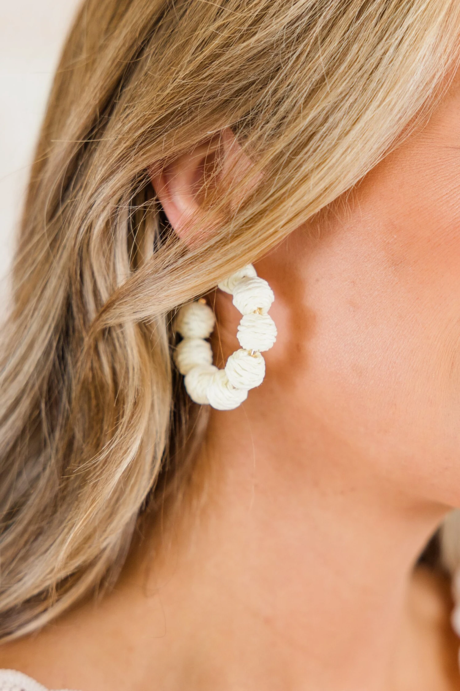 Home In The Tropics Earrings, Ivory 3 Home In The Tropics Earrings, Ivory