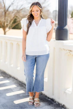 Home Is Here Top, White -Chic Soul Store HomeIsHereTop White 6