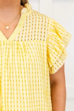 Home Is Here Top, Yellow 12 Home Is Here Top, Yellow -Chic Soul Store HomeIsHereTop Yellow 4