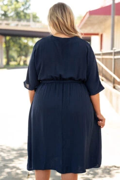 Hopelessly Yours Dress, Navy -Chic Soul Store HopelesslyYoursDress Navy 0142