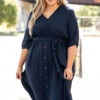 Hopelessly Yours Dress, Navy -Chic Soul Store HopelesslyYoursDress Navy 0145