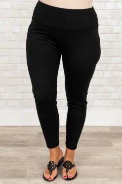 Hot Girl Walk Leggings, Black -Chic Soul Store HotGirlWalkLeggings Black 9617