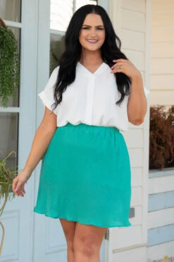 I Don't Skate Skirt, Jade 14 I Don't Skate Skirt, Jade -Chic Soul Store IDon tSkateSkirt Jade 3
