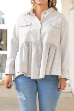 I Don't Want To Be Top, Stone Gray -Chic Soul Store IDon tWantToBeTop StoneGray 2148