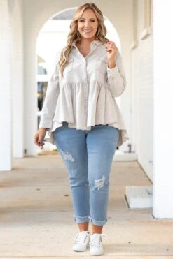 I Don't Want To Be Top, Stone Gray -Chic Soul Store IDon tWantToBeTop StoneGray 2151