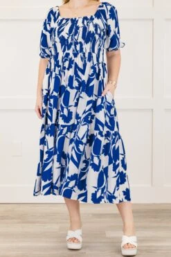 I Still Care Dress, Royal 13 I Still Care Dress, Royal -Chic Soul Store IStillCareDress Royal 2