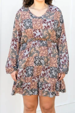 I Want You To Have It All Dress, Gray -Chic Soul Store IWantYouToHaveItAllDress Gray 9022