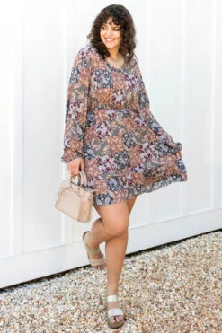 I Want You To Have It All Dress, Gray -Chic Soul Store IWantYouToHaveItAllDress Gray 9026