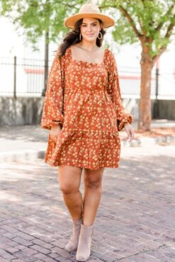 I Won't Say I'm In Love Dress, Rust -Chic Soul Store IWon tSayI mInLoveDress 5