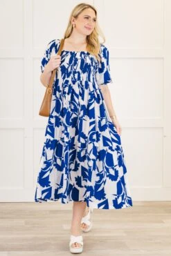 I Still Care Dress, Royal