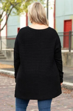 I'm Better Now Sweater, Black 12 I'm Better Now Sweater, Black -Chic Soul Store I mBetterNowSweater Black 0997