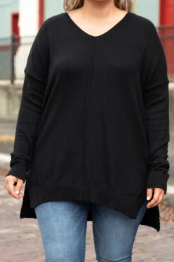 I'm Better Now Sweater, Black 11 I'm Better Now Sweater, Black -Chic Soul Store I mBetterNowSweater Black 0998