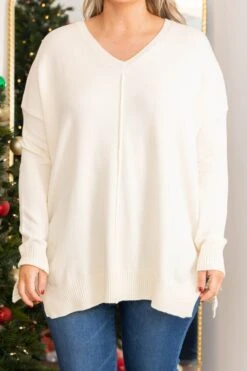 I'm Better Now Sweater, Ivory 11 I'm Better Now Sweater, Ivory -Chic Soul Store I mBetterNowSweater Ivory 1065