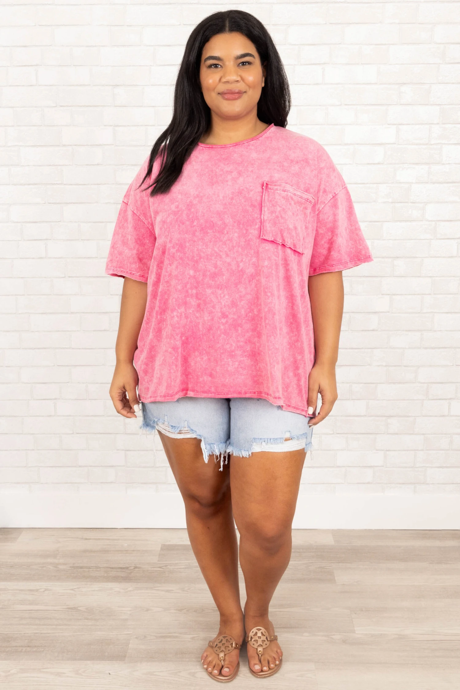 I'm Doing Me Top, Hot Pink 4 I'm Doing Me Top, Hot Pink - Image 2