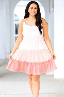 I'm Feeling Great Dress, Pink