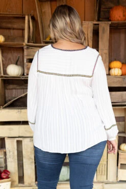 I'm Seeing Fireflies Top, Off-White -Chic Soul Store I mSeeingFirefliesTop Off White 6964