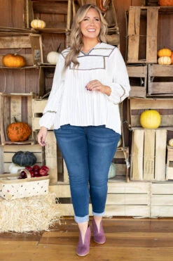 I'm Seeing Fireflies Top, Off-White -Chic Soul Store I mSeeingFirefliesTop Off White 6967