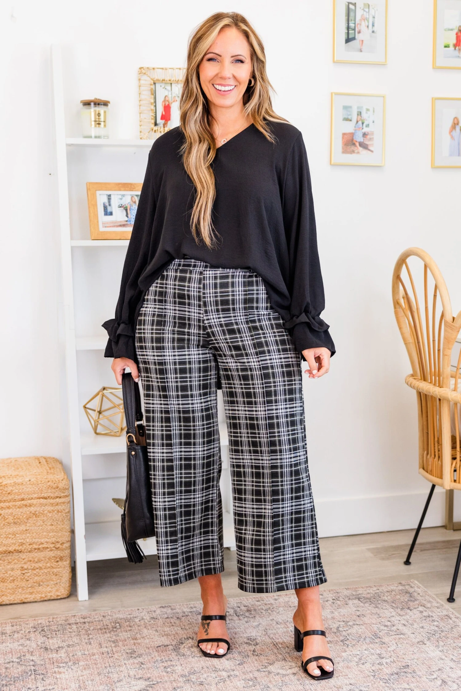 I'm Still Standing Pants, Black-Olive 6 I'm Still Standing Pants, Black-Olive - Image 4