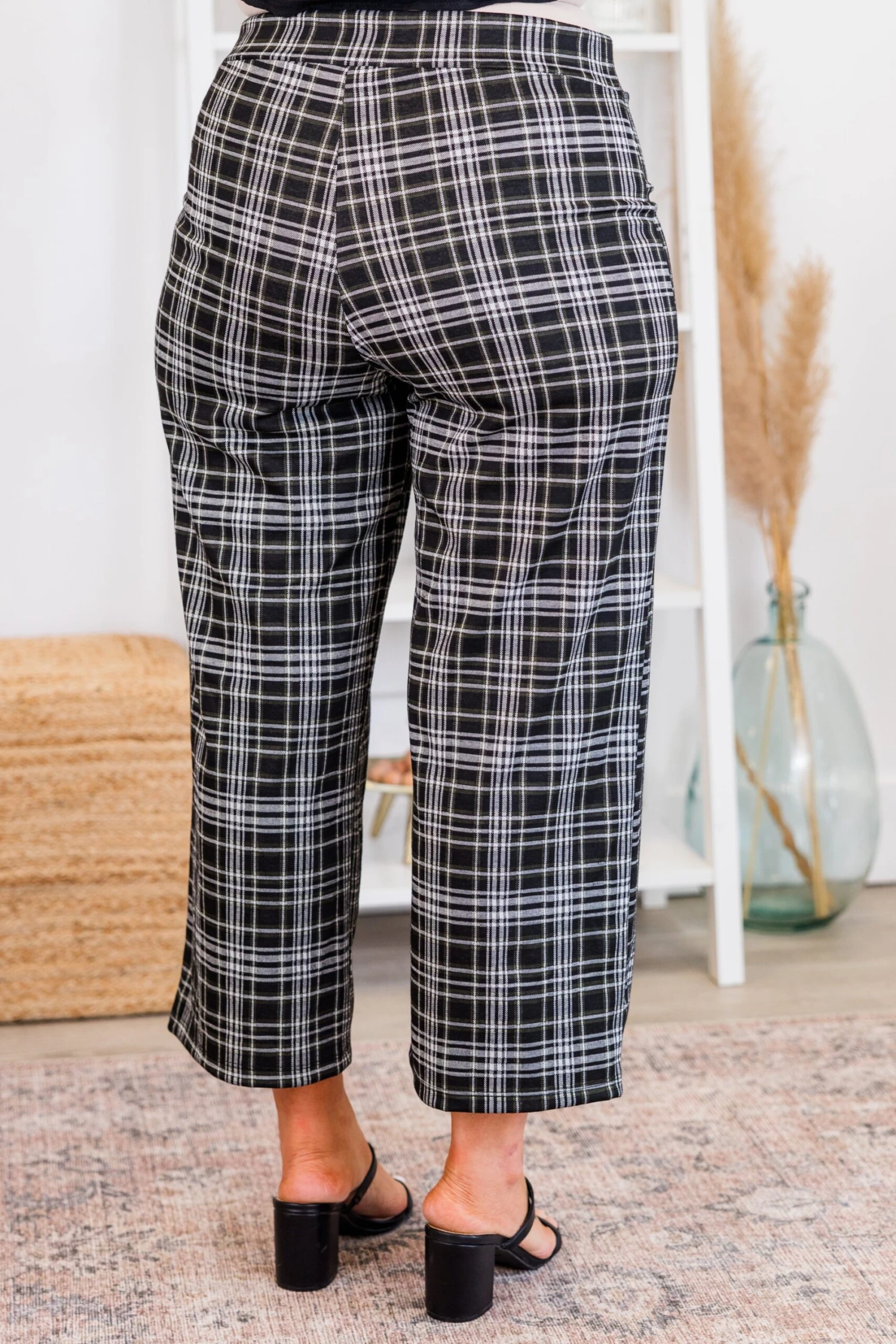 I'm Still Standing Pants, Black-Olive 7 I'm Still Standing Pants, Black-Olive - Image 5