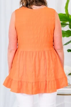 I've Got You Babe Top, Orange -Chic Soul Store I veGotYouBabeTop Orange 2