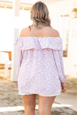 If It's Meant To Be Top, Lilac -Chic Soul Store IfIt sMeantToBeTop Lilac 8978