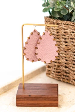 Impeccable Style Earrings, Pink