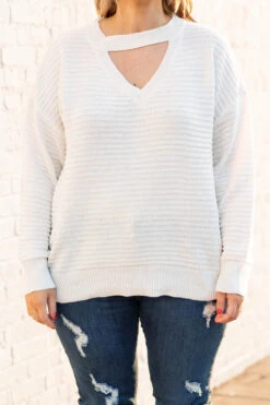 Impressions Of You Top, White -Chic Soul Store ImpressionsOfYouTop White 0952