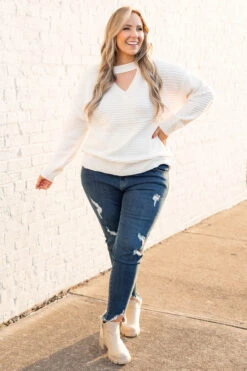 Impressions Of You Top, White -Chic Soul Store ImpressionsOfYouTop White 0957